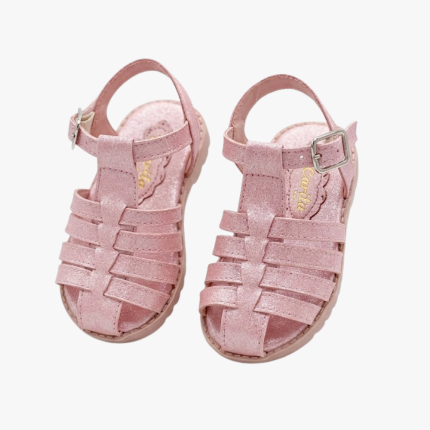 Sandalia rosa para niña