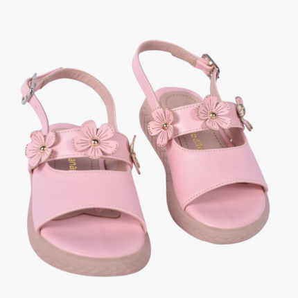 Sandalia Pink con flores